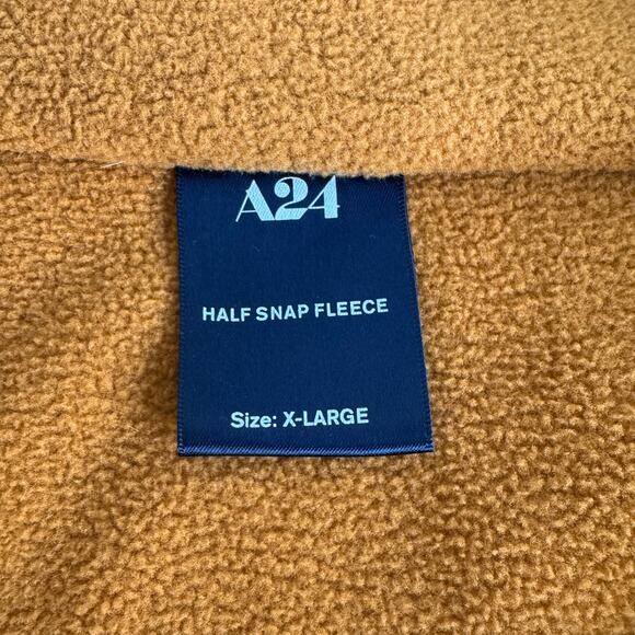 A24 films Copper half snap fleece jacket - Picture 6 of 11